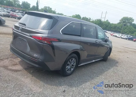 2021 Toyota Sienna Xle from USA, damaged, VIN 5TDYSKFC9MS014413